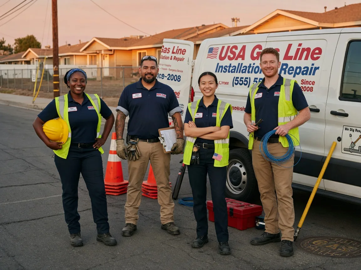 Gas Line Installation company in New Albany, MS